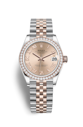 [278381rbr-0002] Datejust 31 Stainless Steel/ Rose Gold / Diamond / Rose - Roman / Jubilee