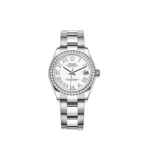 [278384rbr-0013] Datejust 31 Stainless Steel Diamond / Oyster / White - Roman