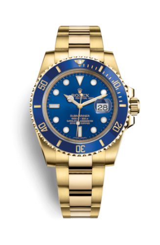 [116618LB-0003] Submariner Date Yellow Gold / Blue