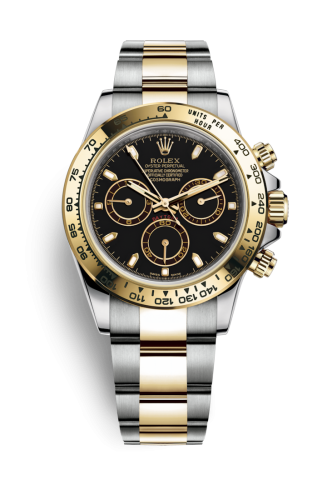 [116503-0004 (aka: m116503-0004)] Cosmograph Daytona Stainless Steel / Yellow Gold / Black