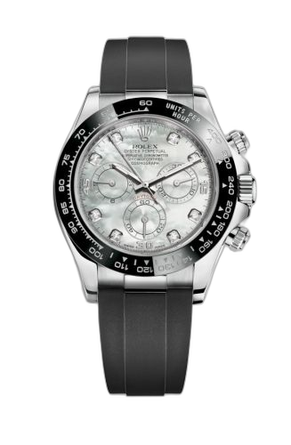 [116519LN-0026] Cosmograph Daytona White Gold / Cerachrom / MOP Diamond / Oysterflex