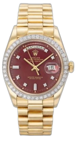 [1804 Oxblood Stella] Day-Date 1804