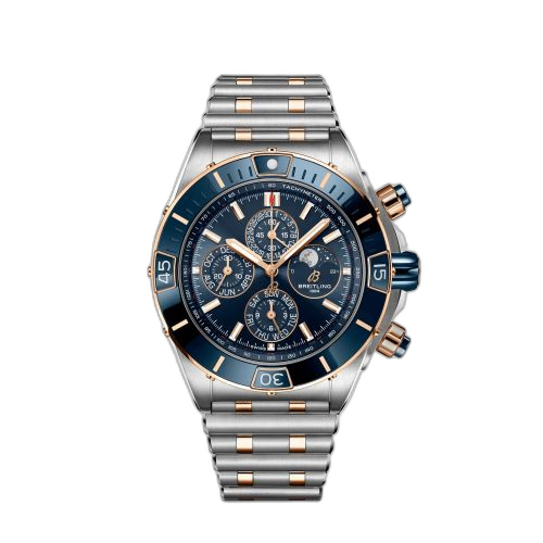 [U19320161C1U1] Super Chronomat 1461 Days 44 Stainless Steel / Red Gold / Blue / Rouleaux
