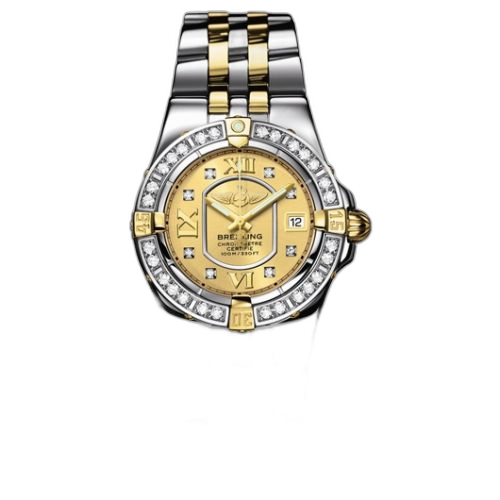 [B7134012.H544] Starliner 2008 Two Tone / Diamond Bezel / Gold