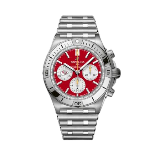 [AB01342B1K5A1] Chronomat B01 42 NFL Kansas City Chiefs