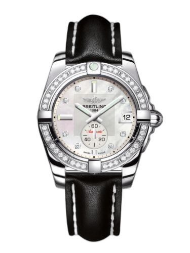 [A3733053/A717/414X//A16BA.1] Galactic 36 Automatic Stainless Steel / Diamond / Pearl Diamond / Calf