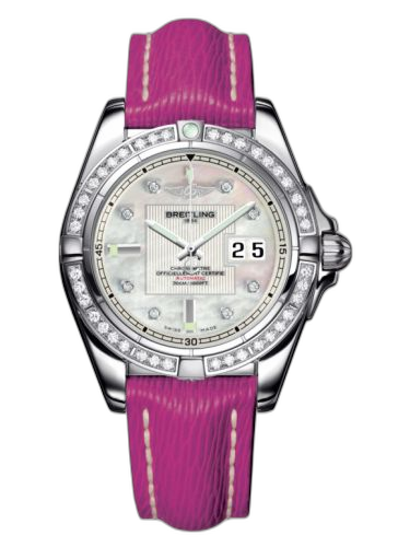 [A49350LA.A702.243X] Galactic 41 Stainless Steel / Diamond / Pearl Diamond / Sahara
