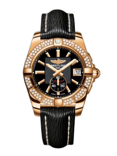 [H3733053.BA54.213X] Galactic 36 Automatic Rose Gold / Diamond / Volcano Black / Sahara