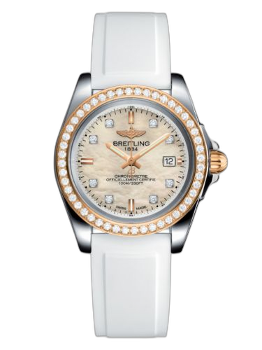 [C7133053/A803/164S/A14S.1] Galactic 32 Sleek Edition Stainless Steel / Rose Gold / Diamond / Pearl Diamond / Rubber
