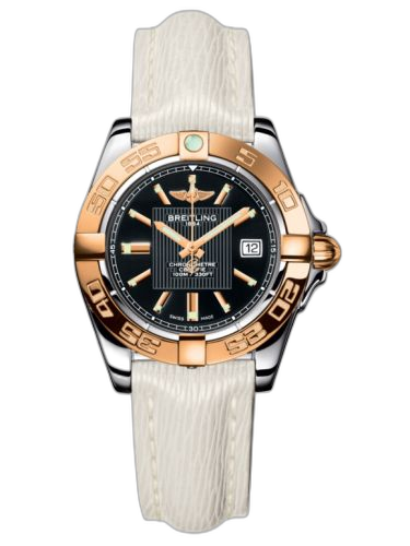[C71356L2.BA12.235X] Galactic 32 Stainless Steel / Rose Gold / Trophy Black / Sahara