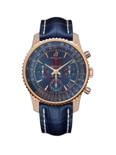 [RB0130AL|C896|718P] Montbrillant 01 Red Gold / Diamondworks / Aurora Blue / Croco