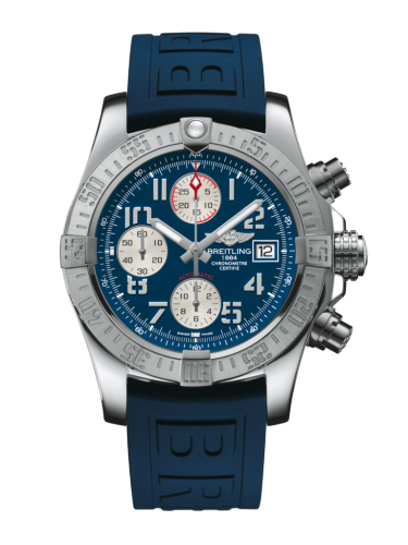 [A13381111C1S1 (aka: A1338111/C870/157S/A20D.2)] Avenger II Stainless Steel / Mariner Blue / Rubber / Folding