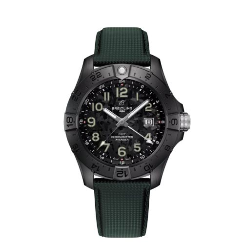 [S32320101B1X1] Avenger Automatic GMT 44 Night Mission