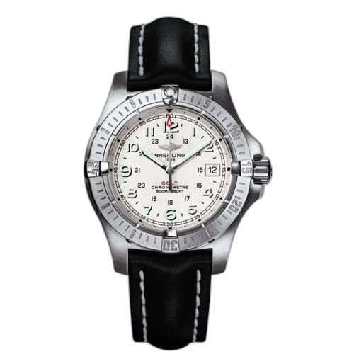 [A7438010.G598.428X] Colt Quartz Silver / Calf
