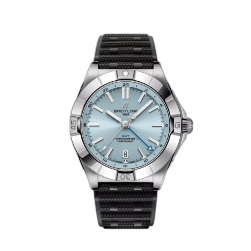 [P32398101C1S2] Chronomat 40 GMT Stainless Steel / Ice Blue