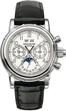 [5004G-013] Perpetual Calendar Split Seconds Chronograph 5004 White Gold / White Arabic