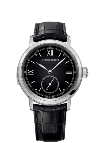 [26590PT.OO.D002CR.01] Jules Audemars Minute Repeater Platinum / Black Enamel