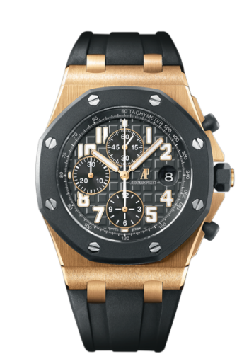 [25940OK.OO.D002CA.02] Royal Oak Offshore 25940 Chronograph Rubberclad Pink Gold