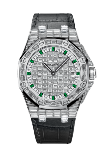[67543BC.ZZ.D002CR.01] Royal Oak OffShore 67543 Lady Quartz Emerald Hour