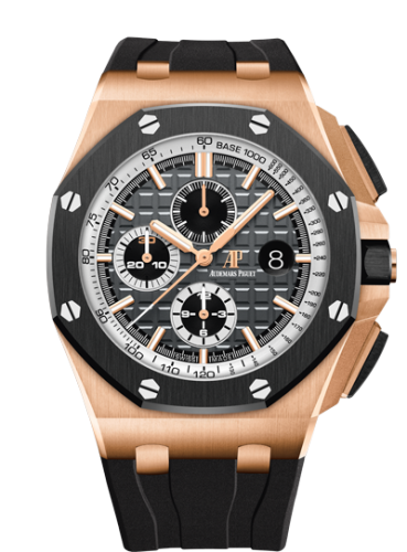 [26416RO.OO.A002CA.01] Royal Oak Offshore 44 Pride of Germany Pink Gold