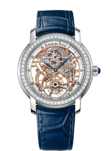 [26357PT.ZZ.D028CR.01] Jules Audemars Tourbillon Platinum / Diamond / Openworked