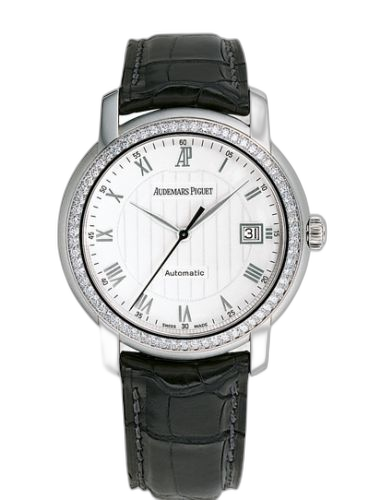 [15140BC.ZZ.A002CR.01] Jules Audemars Selfwinding White Gold / Diamond / White
