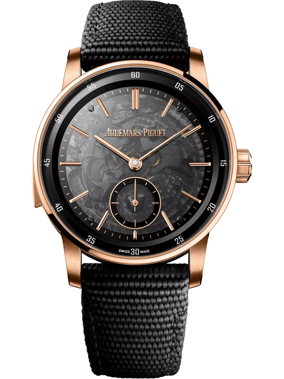 [26395NR.OO.D002KB.01] CODE 11.59 Minute Repeater Supersonnerie Ceramic - Pink Gold / Sapphire