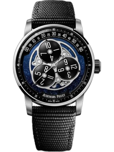 [15212NB.OO.A002KB.01-AB] CODE 11.59 Starwheel White Gold / Ceramic / Aventurine