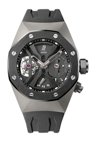 [26560IO.OO.D002CA.01] Royal Oak Concept 26560 GMT Tourbillon Titanium / Black Ceramic