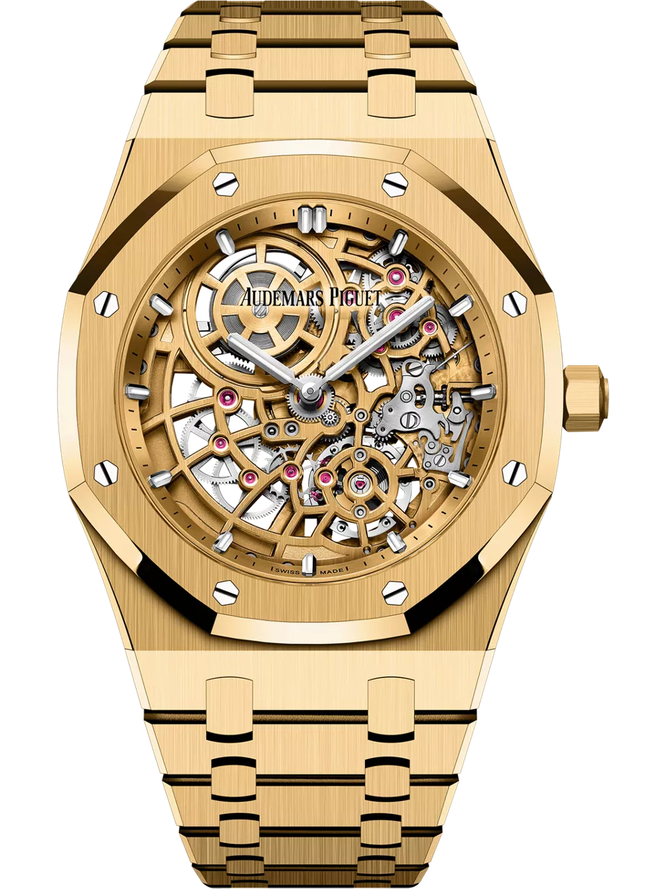 [16204BA.OO.1240BA.01] Royal Oak Extra-Thin Openworked Yellow Gold