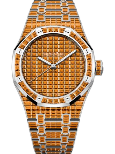 [15514BC.SE.1284BC.01] Royal Oak Self-Winding 41 Orange Spessartite / 50th Anniversary