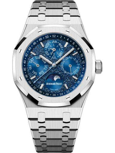 [26574BC.OO.1220BC.02] Royal Oak Perpetual Calendar 41 White Gold / John Mayer