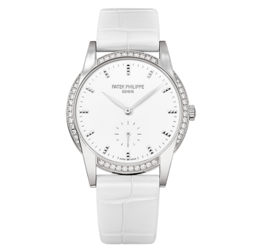 [7122/200G-001] Calatrava 7122 White Gold / White