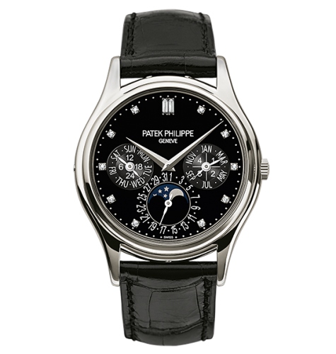 [5140P-013] Perpetual Calendar 5140 Platinum Black
