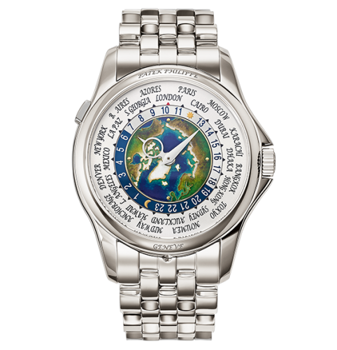 [5131/1P-001] World Time 5131/1 Platinum / Earth