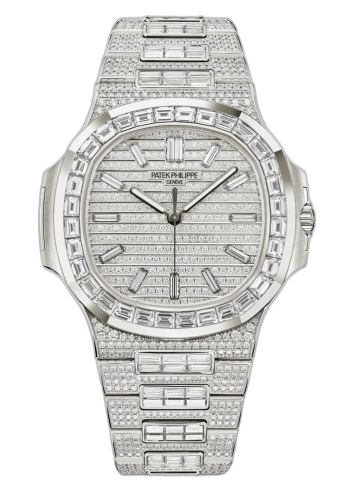 [5811/1460G-001] Nautilus 5811 White Gold / Haute Joaillerie