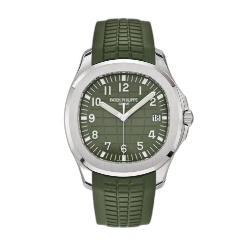 [5168G-010] Aquanaut 5168 White Gold / Green