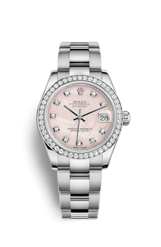 [178384-0061] Datejust 31 Stainless Steel Diamond / Oyster / Pink MOP