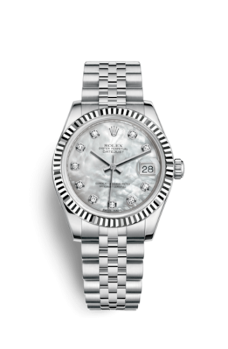 [178274-0042] Datejust 31 Stainless Steel Fluted / Jubilee / MOP