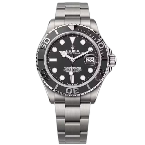 [226627-0001 (aka: M226627-0001)] Yacht-Master 42 Titanium - Cerachrom / Black