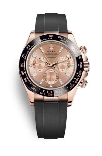 [116515LN-0016] Cosmograph Daytona Everose / Cerachrom / Pink - Baguette / Oysterflex