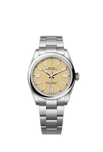 [134300-0007 (aka: m134300-0007)] Oyster Perpetual 41 Stainless Steel / Beige