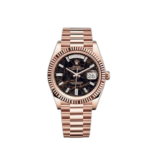 [228235-0045 (aka: M228235-0045)] Day-Date 40 Everose / Eisenkiesel