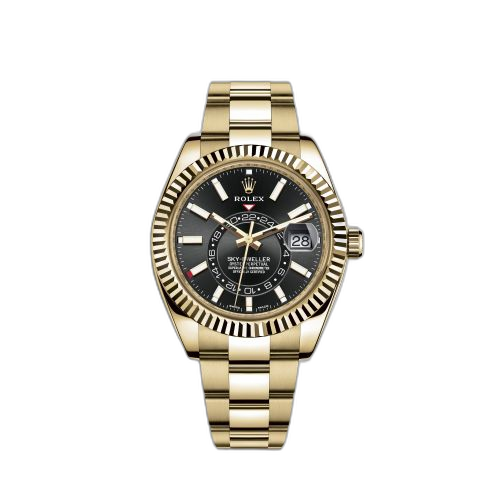 [326938-0004 (aka: M326938-0004)] Sky-Dweller Yellow Gold / Black