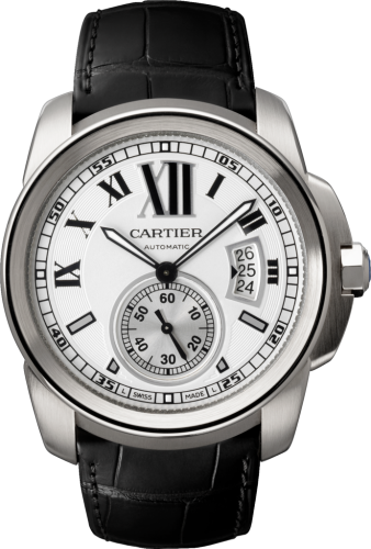 [W7100037] Calibre de Cartier 42 Stainless Steel / Silver