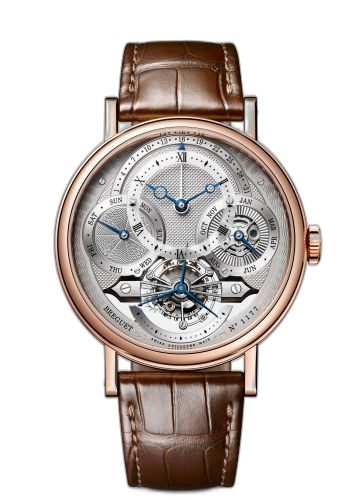 [3797BR/1E/9WU] Tourbillon Perpetual Calendar 3797 Rose Gold / Silver