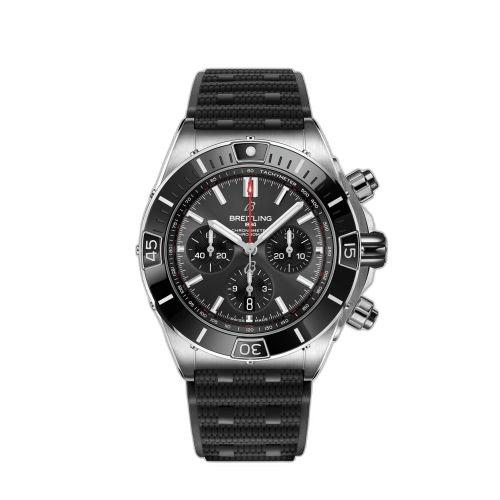 [AB0136251B2S1] Super Chronomat B01 44 Stainless Steel / Anthracite / Rubber / Boutique Edition
