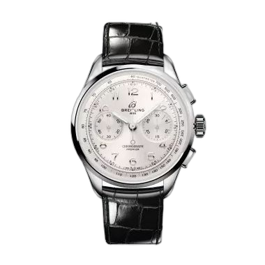 [AB0930371G1P1] Premier Heritage B09 Chronograph 40 Stainless Steel / Silver