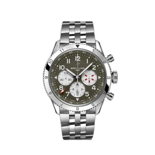 [AB04452A1L1A1] Super AVI B04 Chronograph GMT 46 Curtiss Warhawk / Bracelet