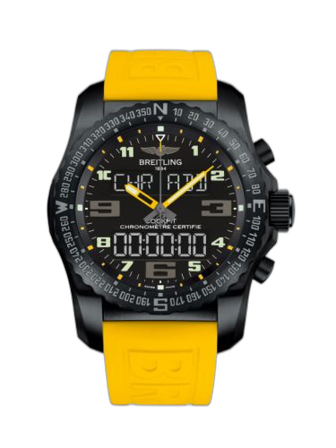 [VB5010A4/BD41/242S/V20DSA.4] Cockpit B50 Night Mission / Black-Yellow / Rubber / Folding